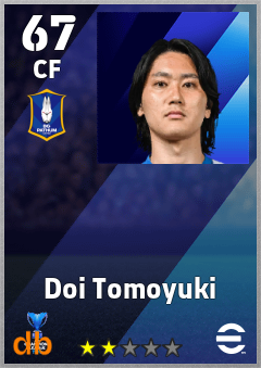 Doi Tomoyuki eFootball player card