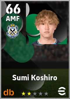 Sumi Koshiro — AMF, OVR 66, MAX 66