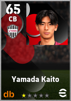 Yamada Kaito — CB, OVR 65, MAX 65