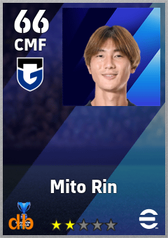 Mito Rin eFootball player card