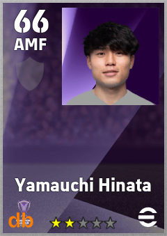 Yamauchi Hinata — AMF, OVR 66, MAX 66