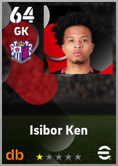 Isibor Ken — GK, OVR 64, MAX 64