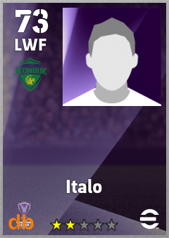 Italo — LWF, OVR 73, MAX 73