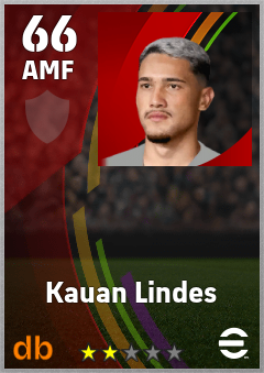Kauan Lindes eFootball player card
