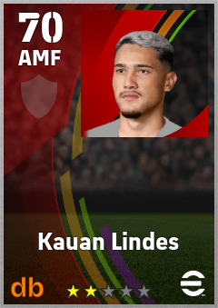Kauan Lindes eFootball player card