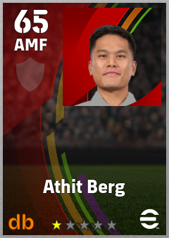 Athit Berg eFootball player card