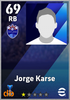 Jorge Karse — RB, OVR 69, MAX 69