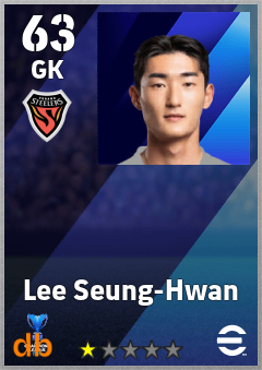 Lee Seung-Hwan eFootball player card