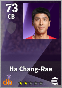 Ha Chang-Rae — CB, OVR 73, MAX 73