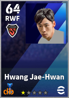 Hwang Jae-Hwan eFootball player card