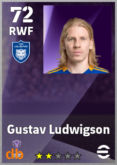 Gustav Ludwigson eFootball player card