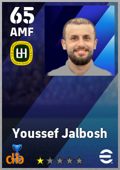 Youssef Jalbosh — AMF, OVR 65, MAX 65