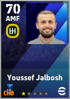 Youssef Jalbosh — AMF, OVR 70, MAX 70