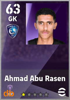 Ahmad Abu Rasen eFootball player card