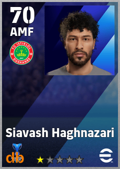 Siavash Haghnazari — AMF, OVR 70, MAX 70