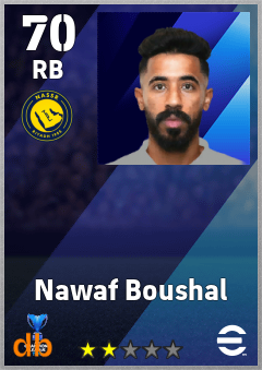 Nawaf Boushal eFootball player card