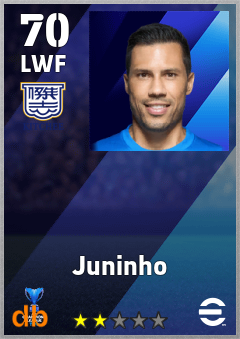 Juninho — LWF, OVR 70, MAX 70