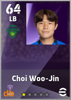 Choi Woo-Jin — LB, OVR 64, MAX 64