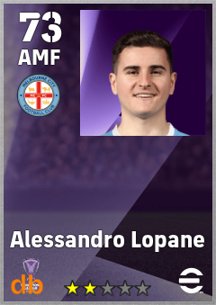 Alessandro Lopane — AMF, OVR 73, MAX 73