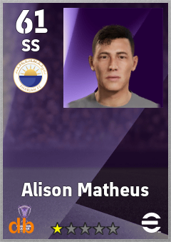 Alison Matheus — SS, OVR 61, MAX 61