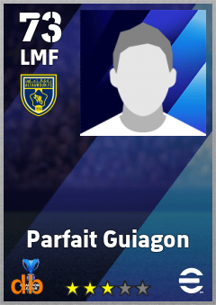 Parfait Guiagon — LMF, OVR 73, MAX 73