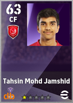 Tahsin Mohd Jamshid eFootball player card