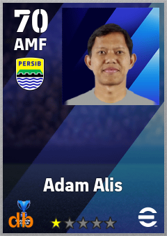 Adam Alis — AMF, OVR 70, MAX 70