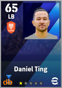 Daniel Ting eFootball player card