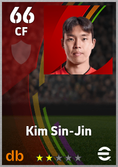Kim Sin-Jin eFootball player card