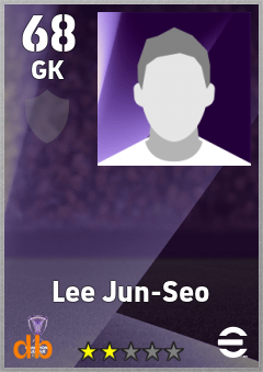Lee Jun-Seo eFootball player card