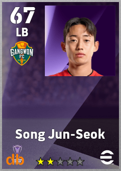 Song Jun-Seok eFootball player card