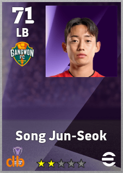 Song Jun-Seok — LB, OVR 71, MAX 71
