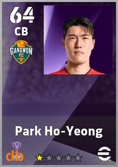 Park Ho-Yeong eFootball player card