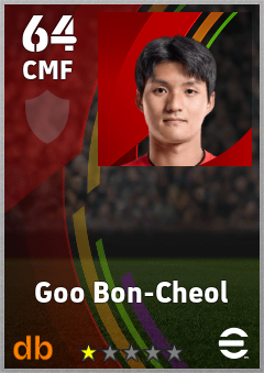 Goo Bon-Cheol eFootball player card