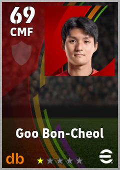 Goo Bon-Cheol — CMF, OVR 69, MAX 69
