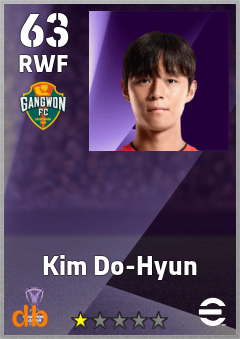 Kim Do-Hyun eFootball player card