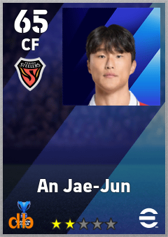 An Jae-Jun eFootball player card