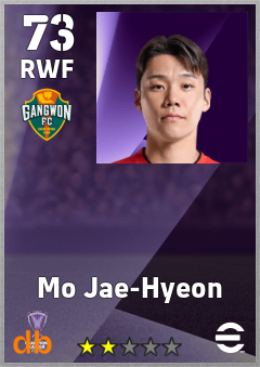 Mo Jae-Hyeon — RWF, OVR 73, MAX 73