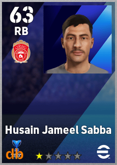 Husain Jameel Sabba eFootball player card