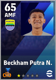 Beckham Putra N. eFootball player card