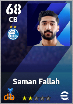 Saman Fallah eFootball player card