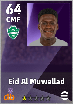 Eid Al Muwallad eFootball player card