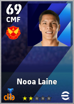 Nooa Laine eFootball player card