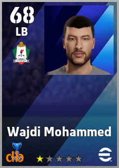 Wajdi Mohammed — LB, OVR 68, MAX 68
