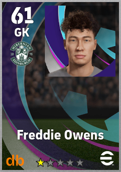 Freddie Owens — GK, OVR 61, MAX 61