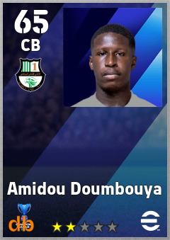 Amidou Doumbouya — CB, OVR 65, MAX 65
