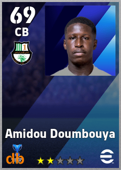 Amidou Doumbouya — CB, OVR 69, MAX 69