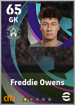 Freddie Owens — GK, OVR 65, MAX 65