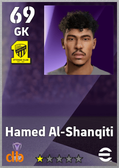 Hamed Al-Shanqiti — GK, OVR 69, MAX 69