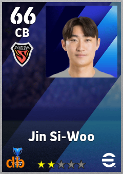 Jin Si-Woo eFootball player card